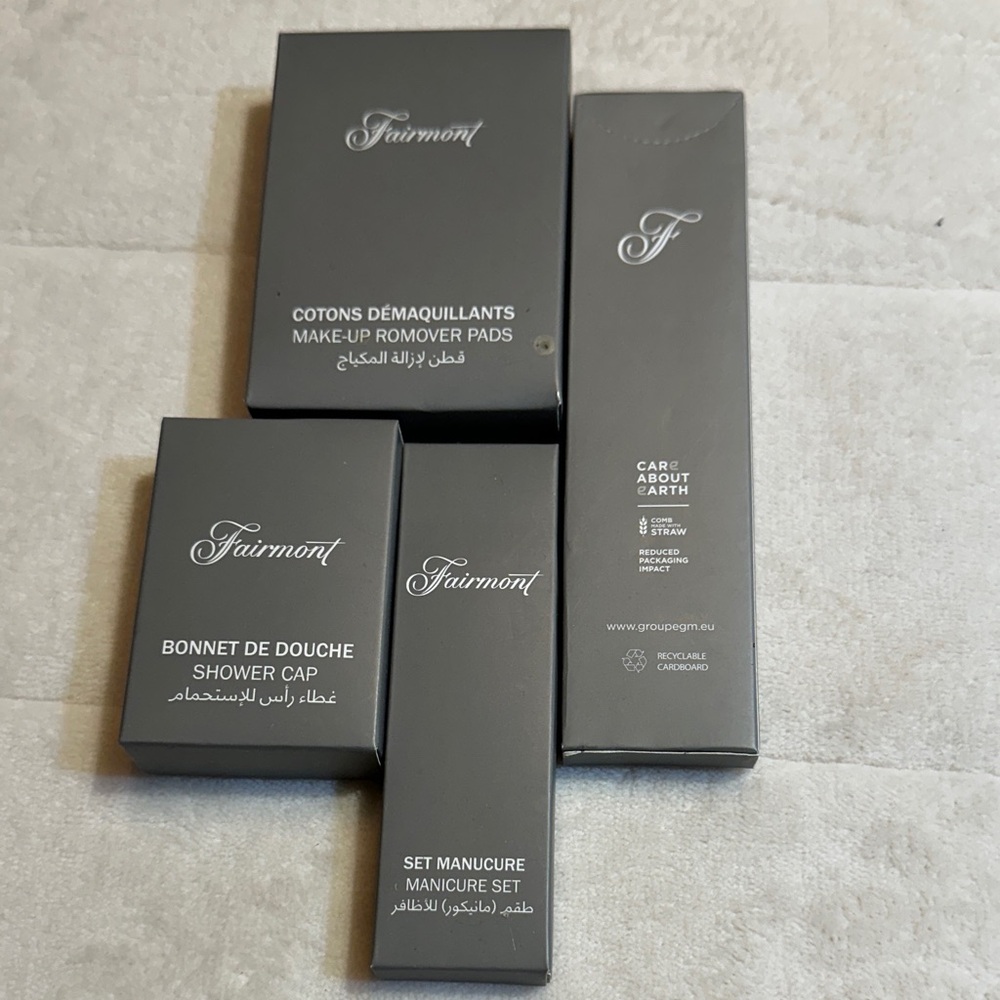 Morocco Fairmont Skincare and Grooming Set